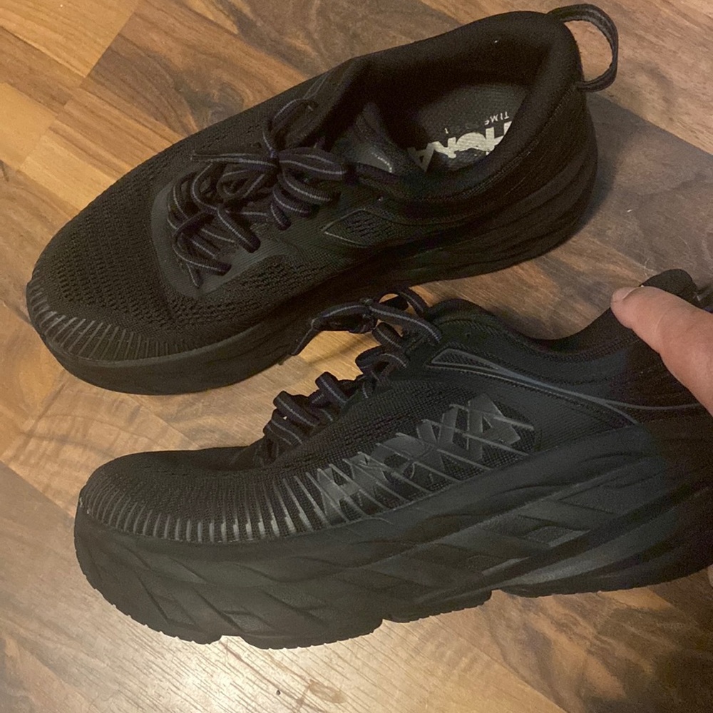 Hoka Bondi wide width sneakers